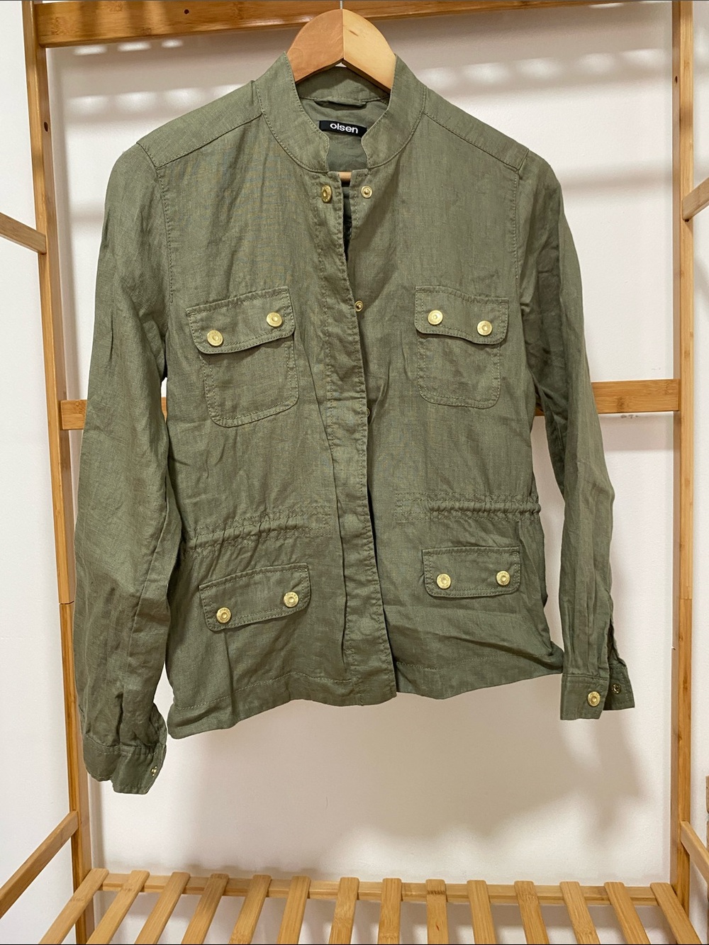 Olson Women's Olive Utility Field Jacket